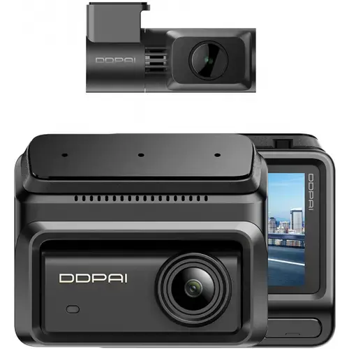 Camera Auto Fata Spate DDPAI Z90 Dual, 4K, 64Gb, Wi-Fi, GPS, Afisaj 3inch (Negru)