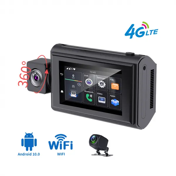 Camera auto Mini Dual Lens 4G iSEN G3, Rotire camera 270 , GPS, ADAS, Monitorizare parcare, WiFi, Monitorizare de la distanta, G-sensor