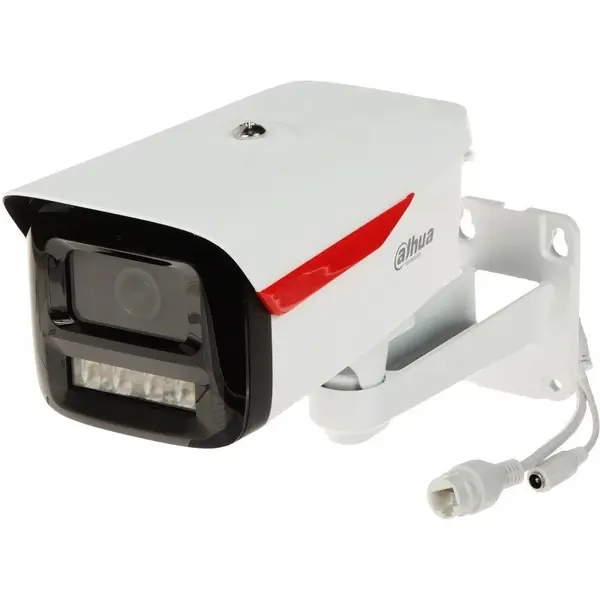 Camera bullet IP Dahua IPC-HFW2249M-S-LED-0360B-B-PRO, 2MP, lentila fixa 3.6 mm, WizColor Warm Light 50 m, microfon, WizSense, IP67, PoE