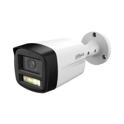 Camera Dahua Bullet 4K Smart Dual Light, microfon, IR 40m, IP67, HAC-HFW1801TLM-IL-A-0360B-S3
