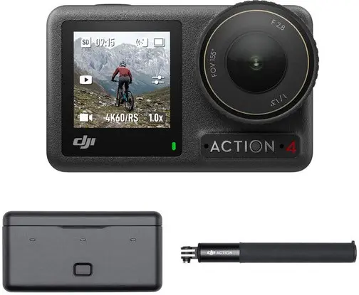 Cameră de acțiune DJI Osmo Action 4 Adventure Combo