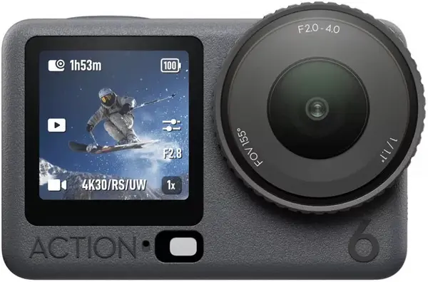 Cameră de acțiune DJI - Osmo Action 6 Standard Combo, negru