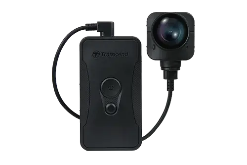 Camera de corp bodycam Transcend DrivePro Body 70, 64GB, 2K QHD 1440P 30 FPS, Wi-Fi, 64GB Flash, Unghi filamre 140 grade, IP68 (Negru)
