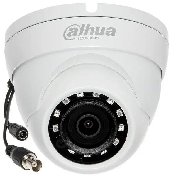 Camera de interior, Dahua, antivandal, rezolutie 8 MP, lentila 2.8 mm, IR 30, HAC-HDW1800M-0280B