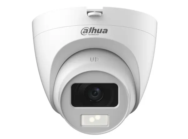 Camera de interior Dahua Eco Series, 2MP Full HD, Iluminare Duala 20m, 2.8mm, microfon, HAC-HDW1200CLQP-IL-A-0280B-S6