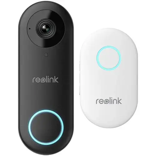 Camera de supraveghere cu fir Reolink D340P 5MP PoE, diagonala de 180°, detectare persoane/pachet, audio bidirectional, stocare locala, functioneaza cu NVR-uri Reolink (Negru)