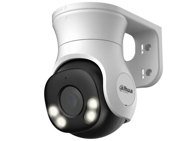 Camera de supraveghere Dahua, 5MP, rotire de pe mobil, IR+LED, microfon, IP66, HAC-PT1509A-A-LED-0280B-S2