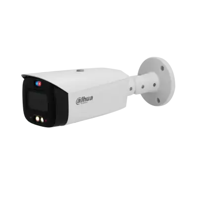 Camera de supraveghere Dahua IPC-HFW3549T1-AS-PV-0280B-S5 bullet 5MP, IR 30m, alarma sonora si luminoasa, IP67