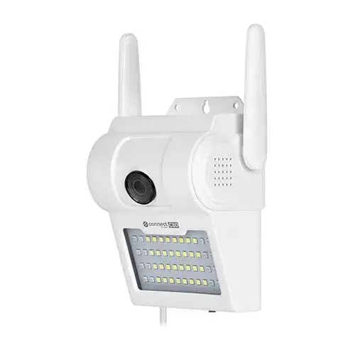 Camera de Supraveghere de Exterior Kruger&Matz Connect C80, Wi-Fi, IP66 (Alb)
