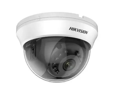 Camera de supraveghere Dome Hikvision 4 in 1, 5MP, 2.8mm, IR 20 metri, DS-2CE56H0T-IRMMF(C)