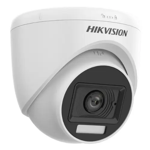 Camera de supraveghere Dual Light 5MP, lentila 2.8mm, IR 20m, WL 20m, Microfon - Hikvision - DS-2CE76K0T-LPFS-2.8mm