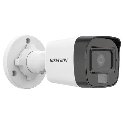 Camera de supraveghere, Dual Light, 5MP, lentila 2.8mm, IR 30m, WL 20m, Microfon - Hikvision DS-2CE16K0T-LFS-2.8mm