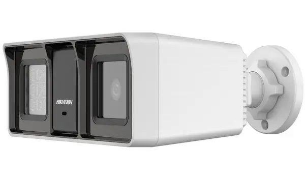 Camera de supraveghere exterior, 2MP, 2.8mm, Smart Hybrid Light IR si LED 60m, Microfon, IP67, Hikvision DS-2CE18D0T-LFS28