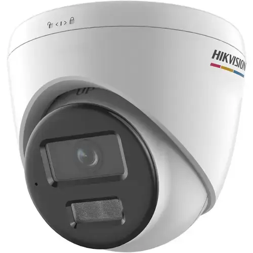 Camera de supraveghere exterior IP Turret Hikvision DS-2CD1347G2H-LIUF/SL(2.8MM), 4MP, 2.8mm, IR 30, Microfon, Difuzor
