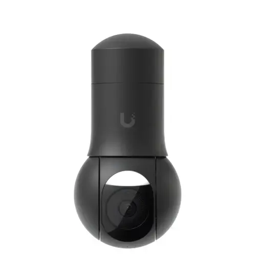 Camera de supraveghere exterior IP Ubiquiti UVC-G5-PTZ-B, 2K 2688x1512px, montare pe perete/pole, IR 20 m (Negru)