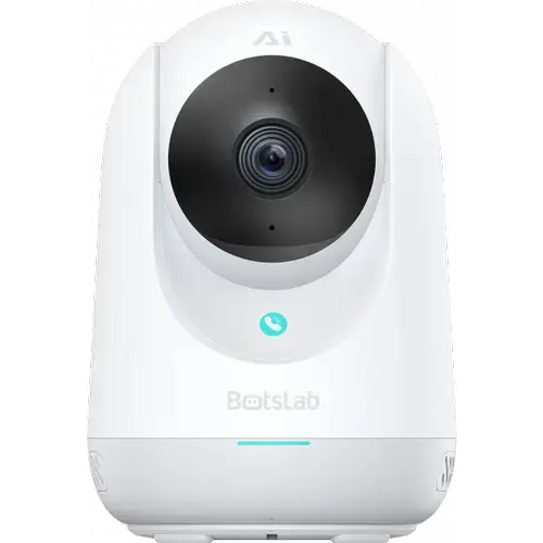 Camera de Supraveghere Interior Botslab 2C Pro C222, Wi-Fi, 3K 5MP, Control vocal (Alb)