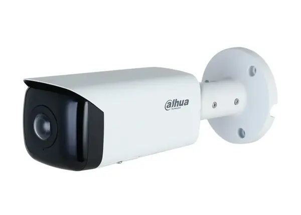 Camera de supraveghere IP, 4 MP, IR 20 m, 2.1 mm, PoE, MicroSD, WizSense, unghi vizual 180°, Dahua, IPC-HFW3441T-AS-P-0210B