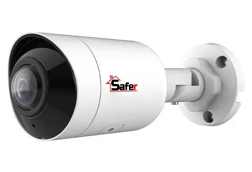 Camera de supraveghere IP, 5MP HD, 1.68mm, 180grade, IR 20m, microfon, H265, slot microSD, PoE, Safer SAF-IPCBM5MP20-16