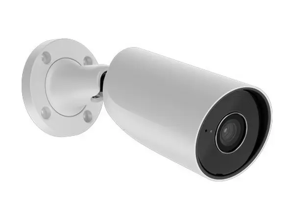 Camera de supraveghere IP, Ajax BulletCam(W)-79029, 5 MP, 4 mm, IR 35m, functii AI, microfon, slot microSD, PoE, IP65, metal, alb