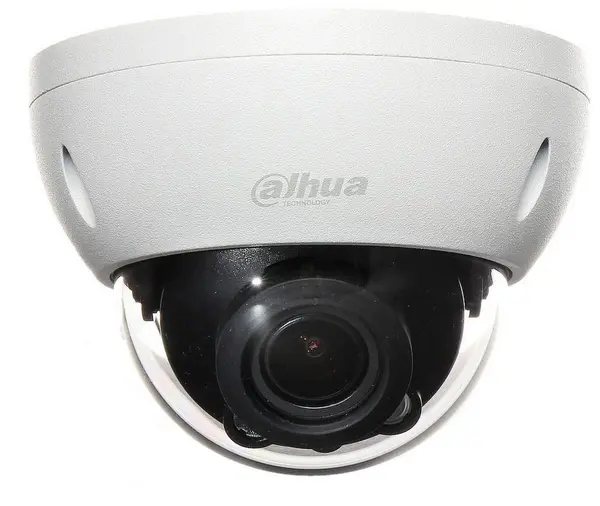 Camera de supraveghere IP dome, 5 MP, IR 40 M, lentila varifocala 2.7-13.5 mm, WizSense, Dahua, IPC-HDBW2541R-ZAS-27135
