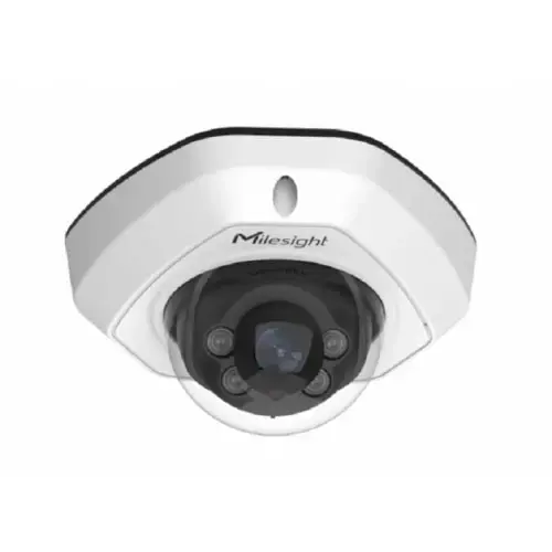 Camera de supraveghere IP Mini Dome MILESIGHT TECHNOLOGY MS-C8173-PD, 8MP, Lentila 2.8mm, IR 30m (Alb)