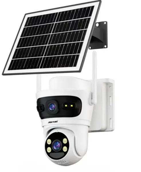 Camera de supraveghere Jortan 4G Cu Panou Solar JT 9682 cu 2 lentile