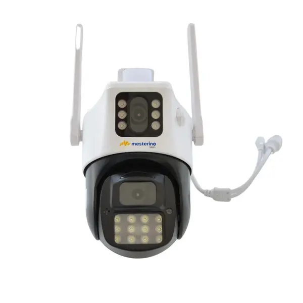 Camera de supraveghere WI-FI MESTERINO VISIO MT-IPE7403-WF, 3MP, doua camere, senzor de miscare, PTZ, by ENSTER