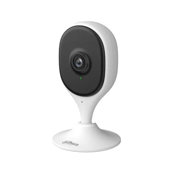 Camera de supraveghere WiFi de interior Dahua DH‑C5A, 5MP 2880×1620, WiFi 6, Bază magnetică, Vedere nocturnă IR 10 m, Detecție AI persoane și animale, Comunicare bidirecțională, Alarmă sunet anormal, Mod confidențialitate, H.265, Slot microSD