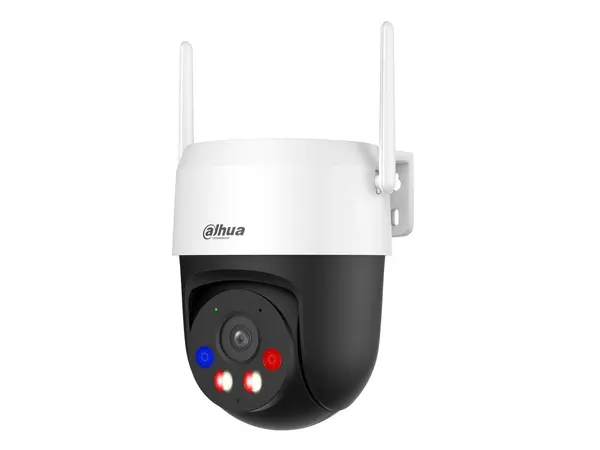Camera de supraveghere Wireless Dahua IPC-P3AS-PV, 3MP, 4mm, functii AI, iluminare duala, audio bidirectional, Wi-Fi 6, rotire si inclinare din aplicatie, slot microSD, alarma, IP66