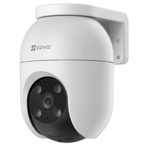 Camera de supraveghere wireless EZVIZ CS-C8c(4WKFL 4mm) C8c, 4MP 2K, 4mm, PT, Alarma acustica si vizuala, slot MicroSD, Bidirectionala