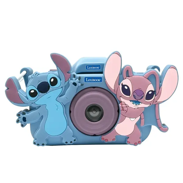 Camera digitala foto-video cu husa, Lexibook, Disney Stitch, 8GB
