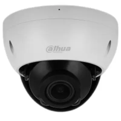 Camera dome IP Dahua IPC-HDBW2241R-ZAS-27135, 2 MP, lentila 2.7-13.5 mm, IR 40 m, Smart H.265+, WizSense, slot card, microfon IP67/IK10, PoE