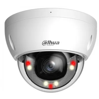 Camera Dome IP Dahua IPC-HDBW2849E-S-IL-0280B, 8MP, WizSense, Dual Light 30m, microfon, IK10