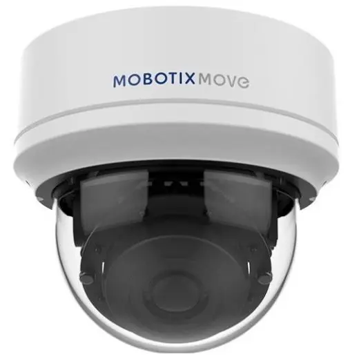 Camera dome IP MOBOTIX MOVE VD3-2-IR-VA Mx-VD3A-2-IR-VA 2MP, IR 40m, lentila varifocal motorizata 2.7-12mm, Poe, LPR, AI