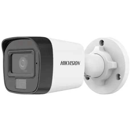 Camera Dual Light Turbo HD Hikvision DS-2CE16D0T-LFS, 2MP, lentila 2.8mm, IR 30m, lumina alba 20m, microfon, IP67