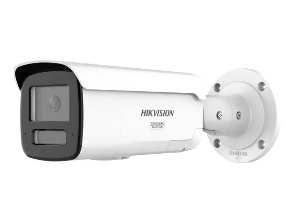 Camera exterior Hikvision DS-2CD2T123G2-LIS2UY/SL, PoE, 12MP, Acusense, alarma lumina alba, Smart Hybrid Light, slot card microSD, IP67, anti-coroziune