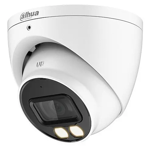Camera HDCVI Dahua HAC-HDW1500T-IL-A-0280B-S2, 5MP, lentila 2.8mm, Smart Dual Light 40m, microfon, IP67