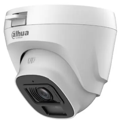 Camera HDCVI Quick-to-install ECO series Dahua HAC-T5E20-0280B, 2MP, lentila 2.8mm, IR 20m, microfon