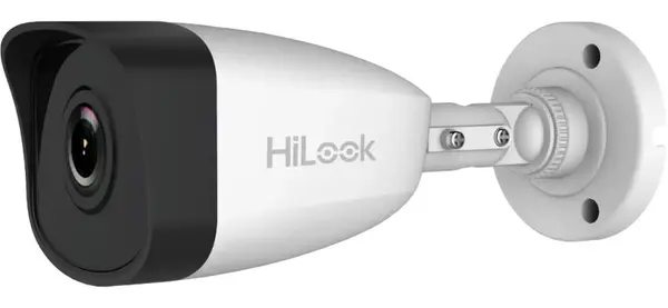 Cameră HikVision - IPC-B140H, 114.7°, 2.8 mm, albă/neagră