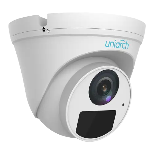 Camera IP 2MP, lentila 2.8mm, IR 30m, Microfon integrat, PoE, IP67 - Uniarch IPC-T122-APF28-ECO