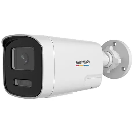 Camera IP, 4MP, lentila 4mm, IR 50m, WL 50m ColorVu, Audio, Alarma audio+Strobo - HIKVISION DS-2CD1T47G2H-LIUF-SL-4mm