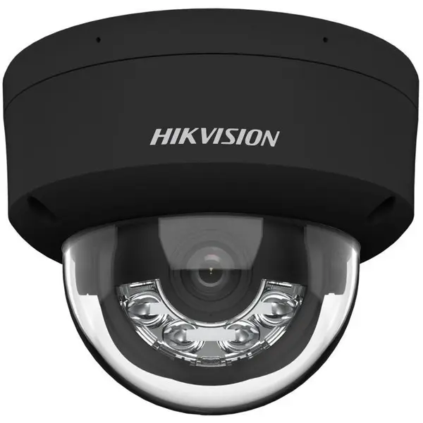 Camera IP, AcuSense, 4MP, lentila 2.8mm, IR 30m, WL 30m, 2xMic., Alarma, IK10 - HIKVISION DS-2CD2143G2-LIS2U/BK
