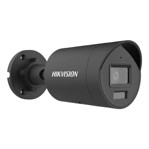 Camera IP, AcuSense, 4MP, lentila 2.8mm, IR 40m DarkFighter, Microfon, PoE, BLACK - HIKVISION DS-2CD2046G2H-IU-2.8mm-BLACK