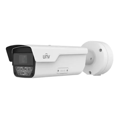 Camera IP ANPR, 4MP, lentila 8-32mm 4X, IR 40m LightHunter, WL 40m, RS485, Alarma, IK10 - UNV IPS-HC264-HDX4-IR-I1