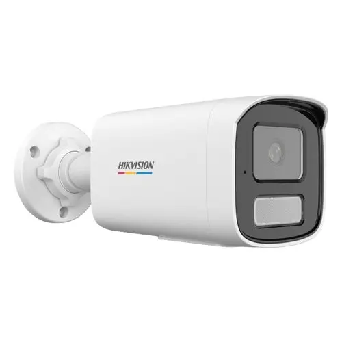 Camera IP ColorVu 4MP, lentila 2.8mm, Smart Hybrid Light, PoE, IR 50m Lumina Alba 50m, Microfon - HIKVISION DS-2CD1T47G2H-LIU(2.8mm)