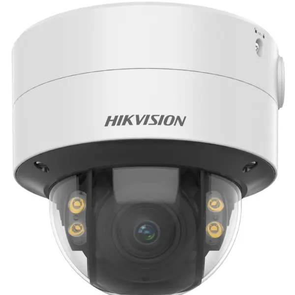Camera IP ColorVu Hikvision DS-2CD2787G2T-LZS, 8MP, lentila motorizata 2.8-12mm, lumina alba 40m, 130 dB WDR, IP67