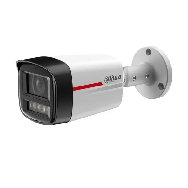Camera IP Dahua, 4MP, WizSense, WizColor, lumina calda 50m, microfon, lentila 2.8mm, PoE, micro card SD, IPC-HFW2449TL-S-LED-0280B-PRO
