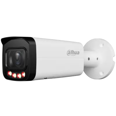 Camera IP Dahua, 6MP, lentila motorizata 2.7-13.5 mm, Smart Dual Light 60m, microfon, monitorizare inteligenta, AcuPick, WizSense, Intrare/iesire alarma, Antivandal - IPC-HFW3649T-ZAS-IL-27135