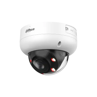 Camera IP Dahua, Dome, 8MP, Smart dual light 50m, lentila motorizata 2.7mm-13.5mm, Microfon, Card SD, Intrare/Iesire alarma, WizSense, AcuPick, POE, IPC-HDBW3849R-ZAS-IL-27135