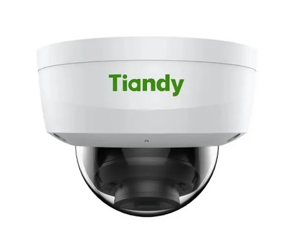 Camera IP de interior Tiandy, 5MP, 2.8mm, IR 30m, Microfon, slot microSD, PoE, IP66, IK10, TC-C35KS-I3EYMSH-28